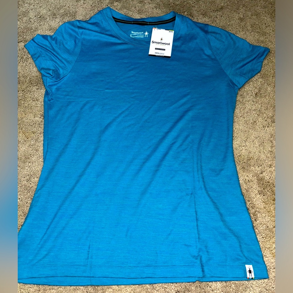 SMARTWOOL Light Blue Shirt - BRAND NEW W/ TAGS